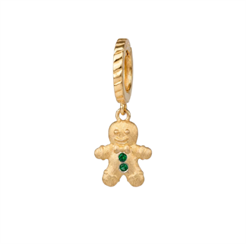Christina Jewelry & Watches Ginger Bread charm 6 mm förgyllt